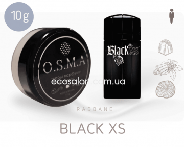 Black XS твердий сухий парфум чоловічий / Сухой парфюм мужской  / Сухие духи по типу Rabanne / Блэк-ИксЭс