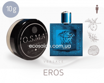 Eros твердий парфум чоловічий / Сухой парфюм мужской  / Сухие духи по типу Versace / Эрос