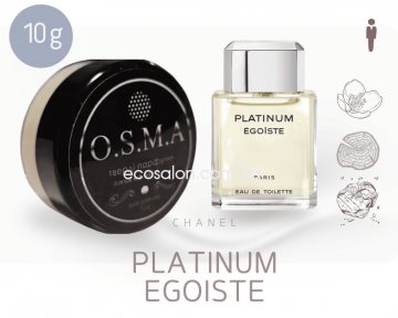 Egoiste Platinum твердий сухий парфум чоловічий / твердый сухой парфюм мужской  / сухие духи по типу Chanel, Эгоист Платинум